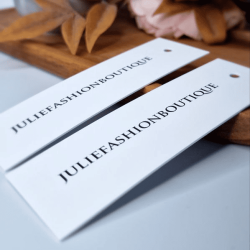 Картонні та пластикові ярлики